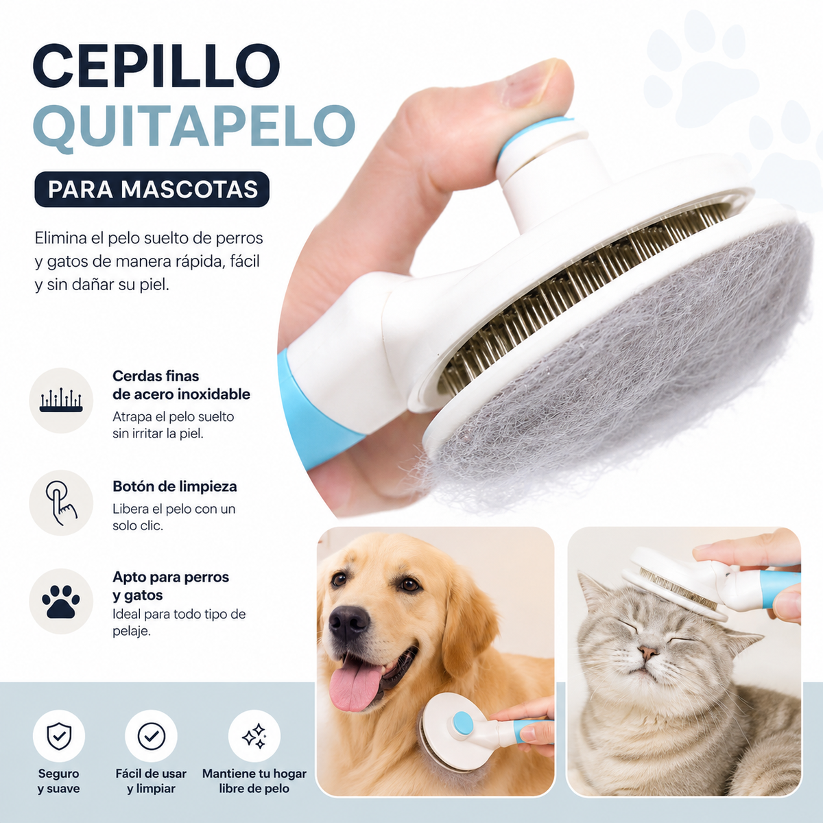 cepillo quitapelo